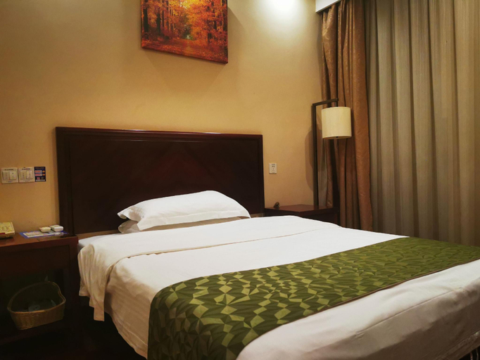 Bedroom 3, GreenTree Inn ShangHai Car Piers Studio BeiSong Road Express Hotel, Shanghai