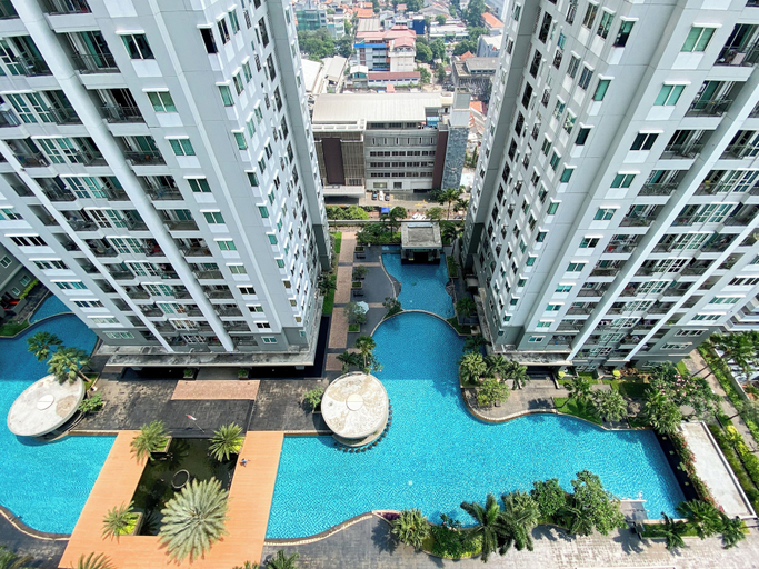 Exterior & Views, Nice And Cozy 3Br Apartment At Thamrin Residence, Jakarta Pusat