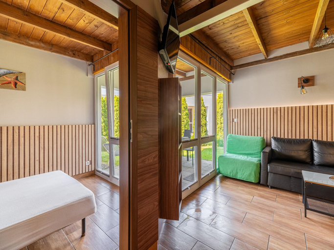 Bedroom, Holiday homes with pool, close to the beach, Kołobrzeg