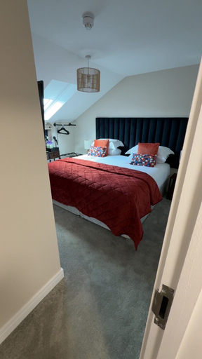 Bedroom 2, The Courtyard Bar, Kitchen & Rooms, Falkirk