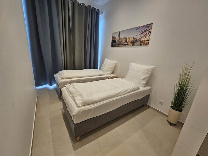 Bedroom 4, ApartHotel Rahl, Hamburg