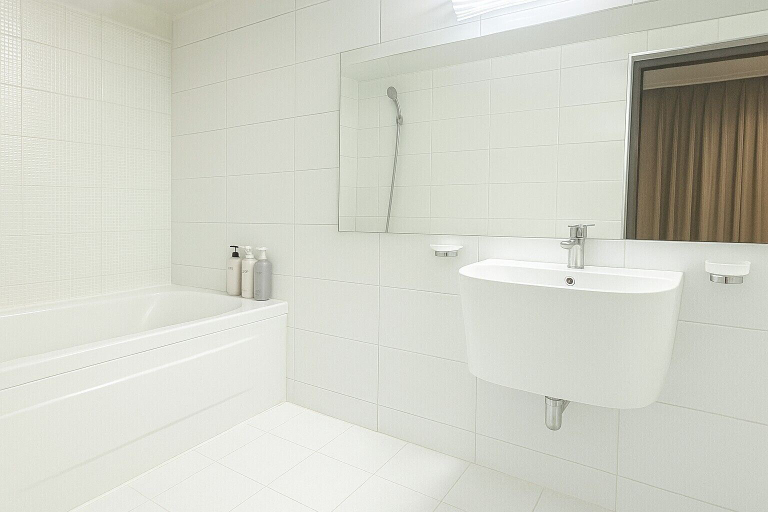 Bathroom 2, Jahamun Hotel, Jongno