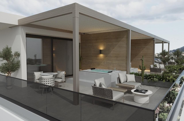 Terrace/patio, Sol Boutique Hotel, Vlorës