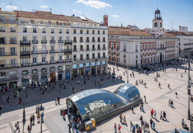City view from property 4, LUTHIA Puerta del Sol, Madrid