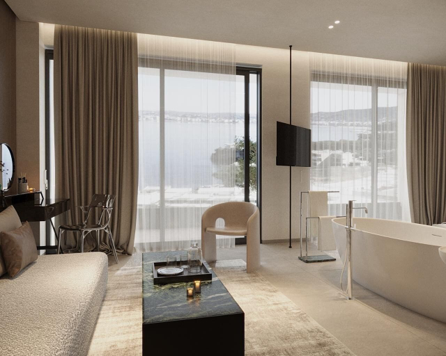 Living area 2, Sol Boutique Hotel, Vlorës