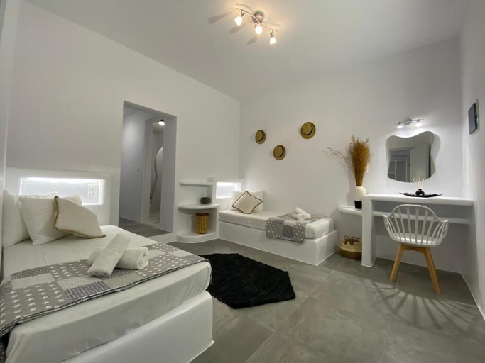 Bedroom 4, Stone House Agia Anna Naxos, South Aegean