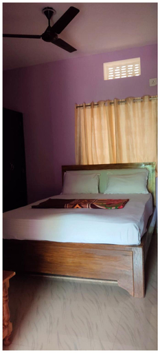 Bedroom 1, Goroomgo Sakya Inn Puri - Near Sea Beach, Puri