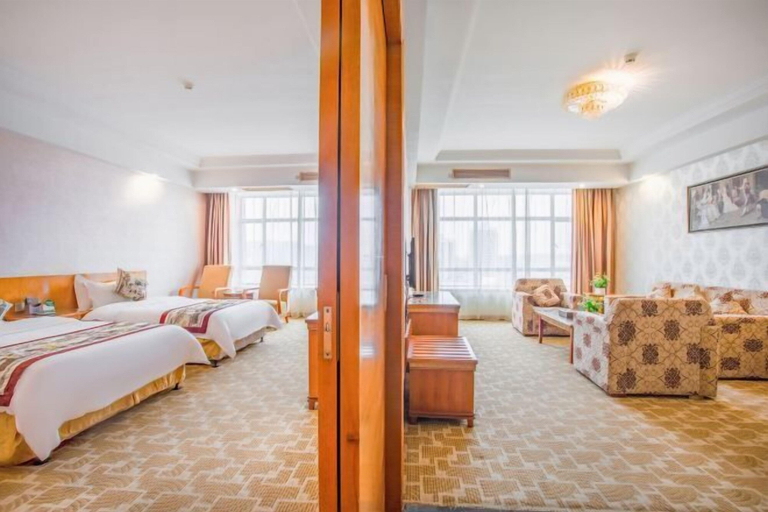 Bedroom 3, Jun Yi Kai Di Hotel (Shenzhen International Convention and Exhibition Center), Shenzhen