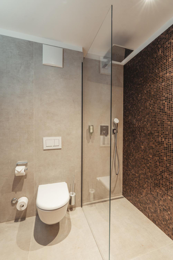 Bathroom 4, Hotel Porta Cervino - Parking & Dining, Visp