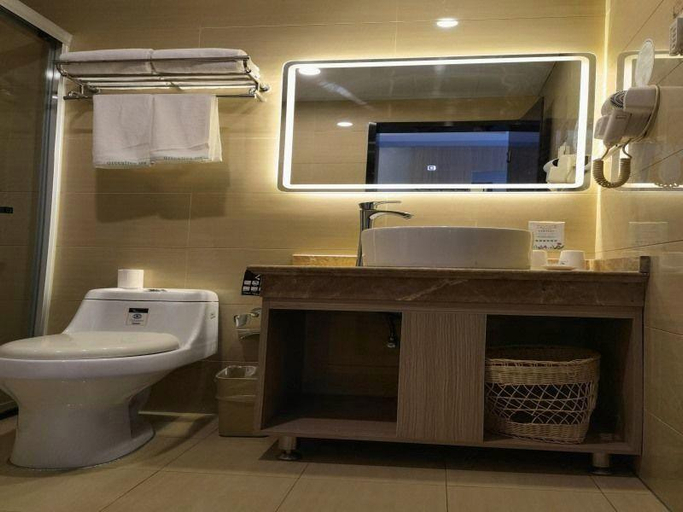 Bathroom 4, GreenTree Inn ShangHai Car Piers Studio BeiSong Road Express Hotel, Shanghai
