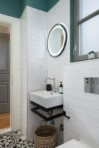 Bathroom 5, Living Yard Acropolis, Attica