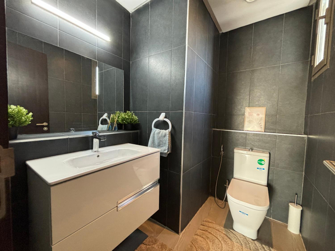 Bathroom 3, Golf View, Pool,2 min Walk to beach, Nakta Taghazout, Agadir-Ida ou Tanane