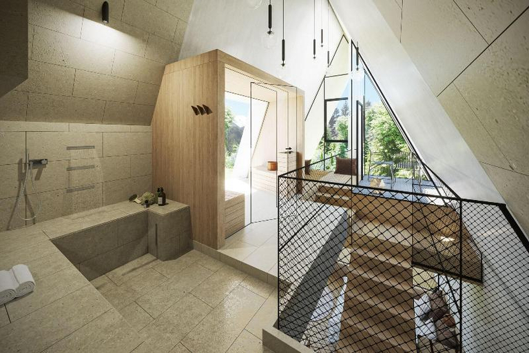 Bathroom 4, Olympic SPA Hotel, Trento