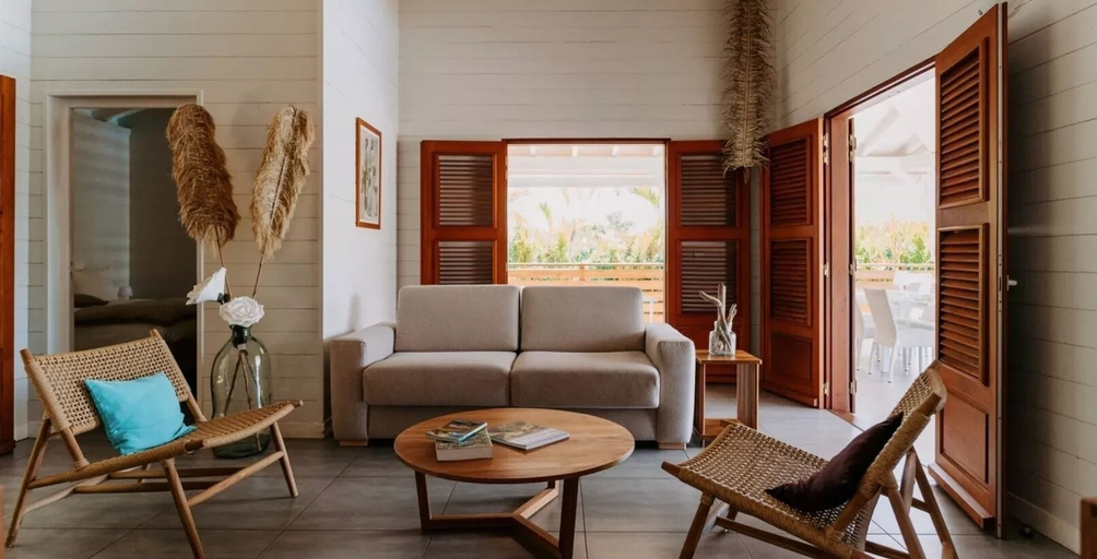 Living area, Habitation Tabanon, Petit-Bourg