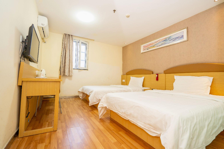Bedroom 2, 7 Days Inn Wuhan Wuchang Railway Station Metro Station, Wuhan