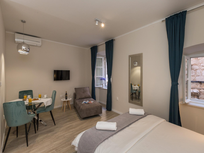 Bedroom 3, Apartments Urbis - Superior Studio Apartment with City View Desni, Dubrovnik