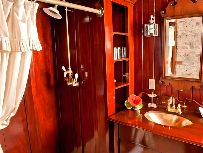 Bathroom 4, Copper and Lumber Store Hotel