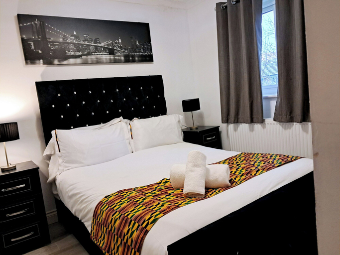 Bedroom 2, London Excel 3bed House Sleeps 6 - Car Park for 2, London