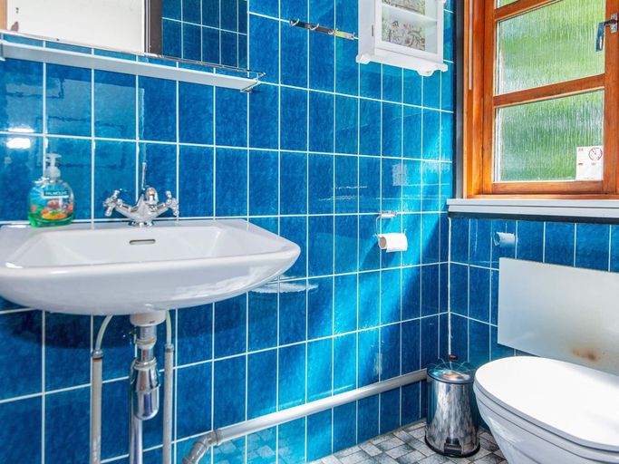 Bathroom, 6 Person Holiday Home in Hojslev, Skive
