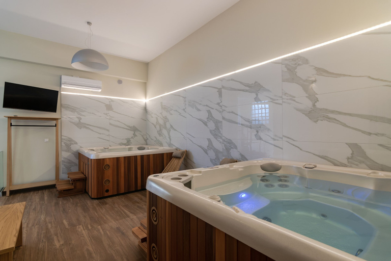 Bathroom 4, Kipo Paradiso Spa Yoga & Gym resort Villa, Crete