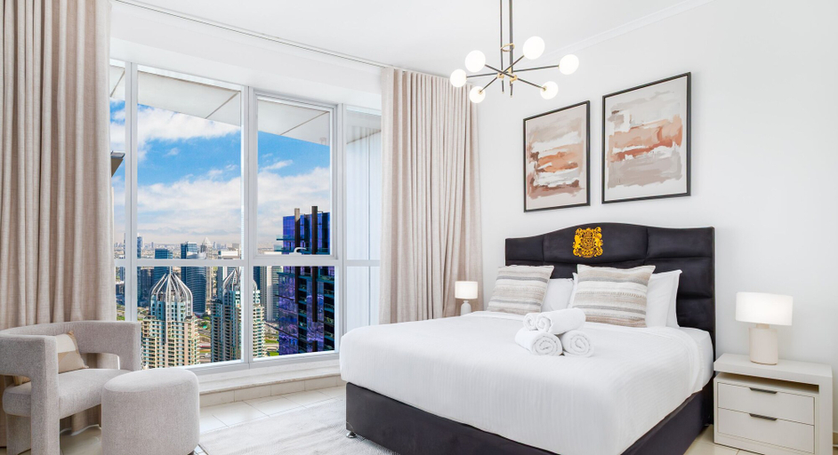 Bedroom 2, LUX The Dubai Marina View Suite 2, Dubai