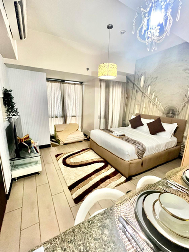 Bedroom 2, Greenbelt Hamilton Tower 1 Legazpi Makati City - by ES Elite Suites, Makati City