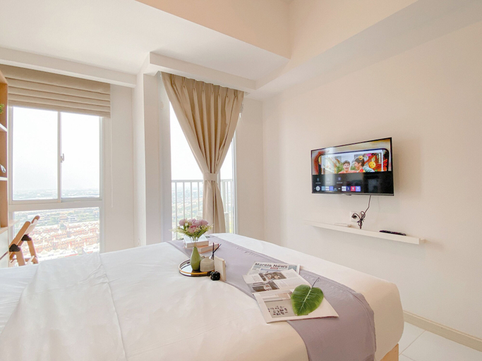 Bedroom, Cozy And Enjoy Studio At Tokyo Riverside Pik 2 Apartment, Tangerang
