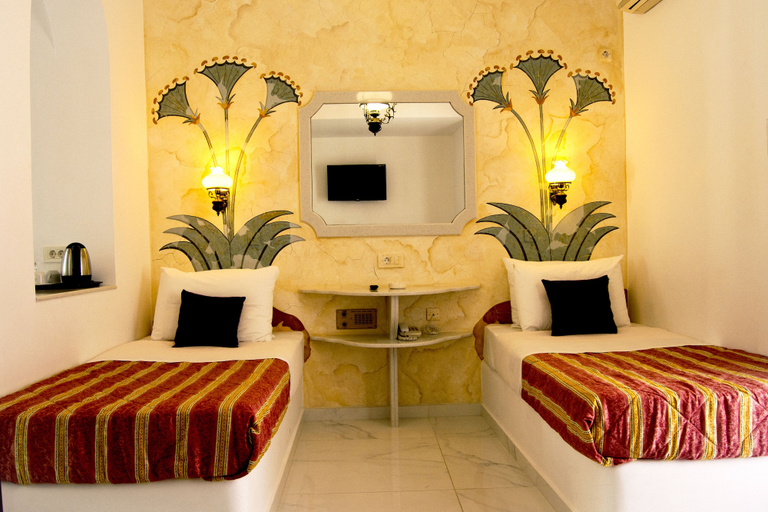 Bedroom 2, Black Sandy Beach Hotel, South Aegean