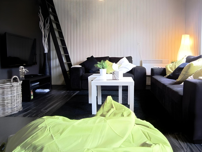 Bedroom 2, Chalet in Bullingen  for 6 Person, Liège