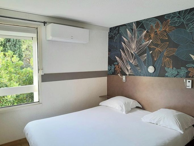Bedroom 2, Fasthotel Narbonne, Aude