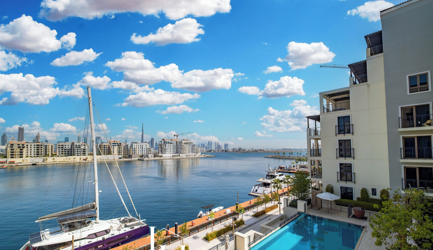 View from property, LUX The Le Pont Sea View Suite, Dubai