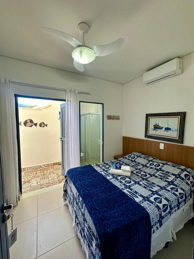 Bedroom 3, Brisa do Mar Bare Praia Hotel - Praia de BAREQUECABA, São Sebastião