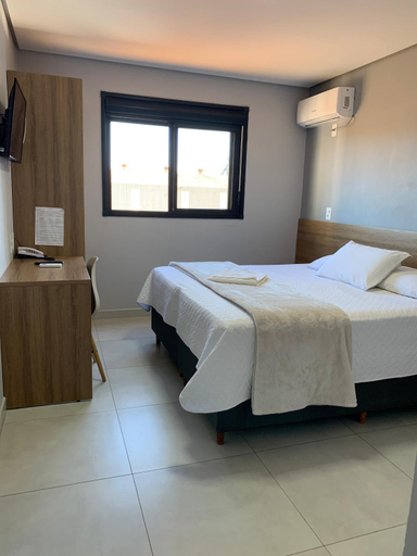 Bedroom 3, Hotel Alvorada - Trindade do Sul, Trindade do Sul