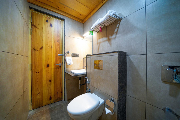 Bathroom 4, Open by Olive - Moka Hotel, Bangalore