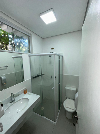 Bathroom 4, Brisa do Mar Bare Praia Hotel - Praia de BAREQUECABA, São Sebastião