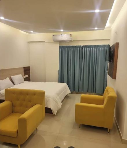 Bedroom, VRB HOTEL AND RESTAURANT, Bangalore Rural