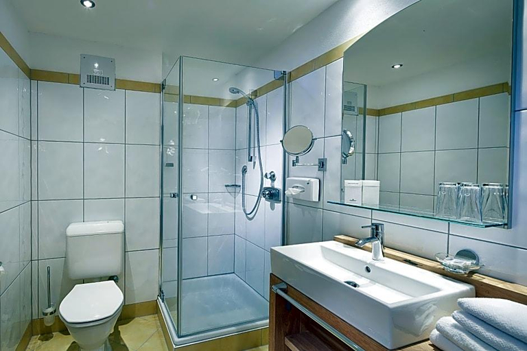 Bathroom 2, Das Alpenwelt Resort, Zell am See