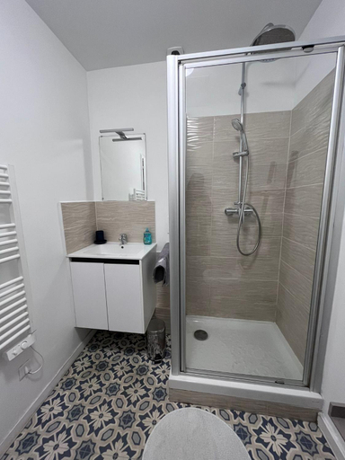Bathroom 3, Le Cours Foucault - 5 appartements - 12 couchages, Tarn-et-Garonne