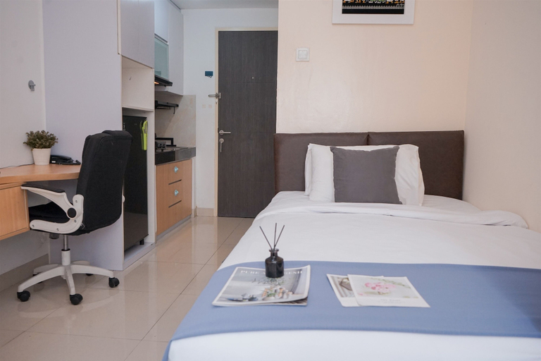 Room 2, Warm And Cozy Studio Apartment At Serpong Garden, Tangerang