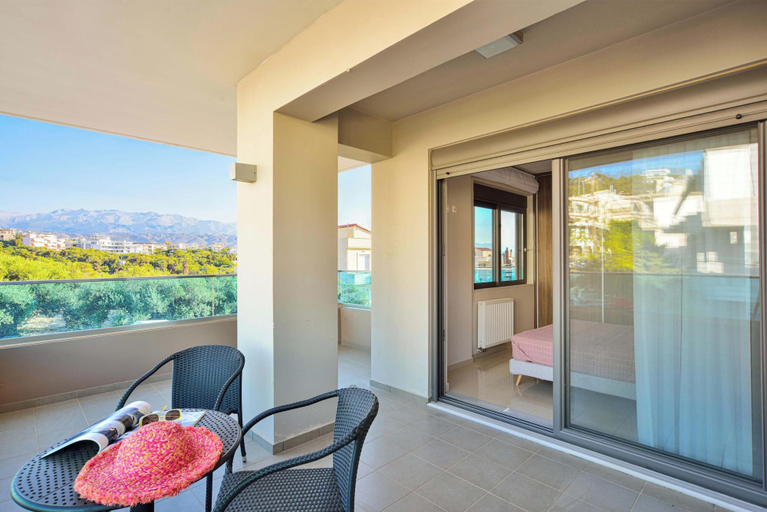 View from room, Marena Apartments, Crete