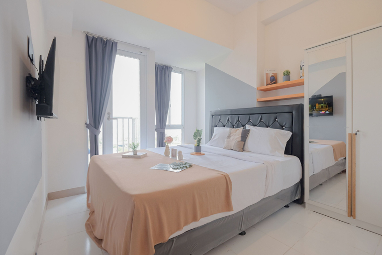 Bedroom, Comfort And Warm Studio At Tokyo Riverside Pik 2 Apartment, Tangerang