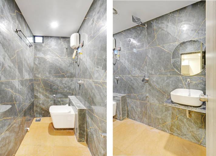 Bathroom 3, hotel M Park Gadhinagar, Gandhinagar