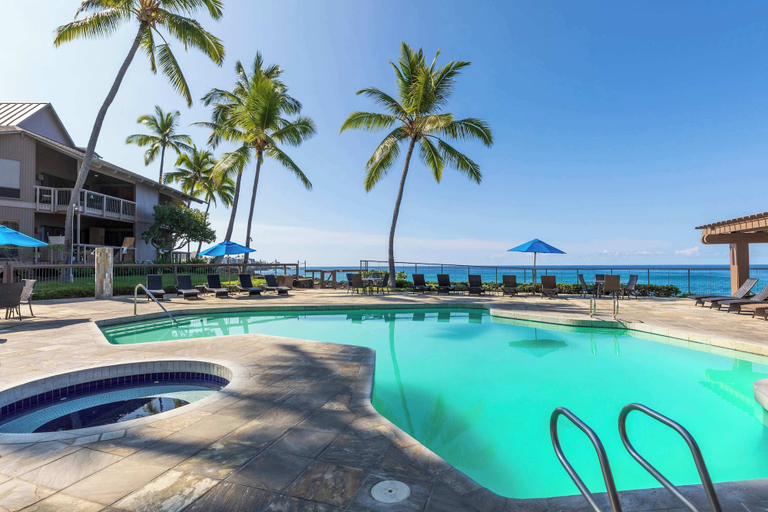 Sport & Beauty 4, Oceanfront at the Kanaloa w/ A/c!, Hawaii