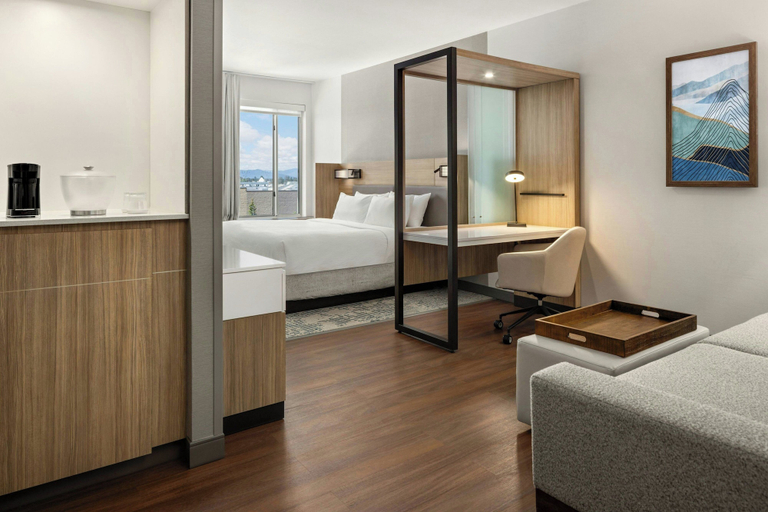 Bedroom 1, SpringHill Suites by Marriott Kalispell, Flathead