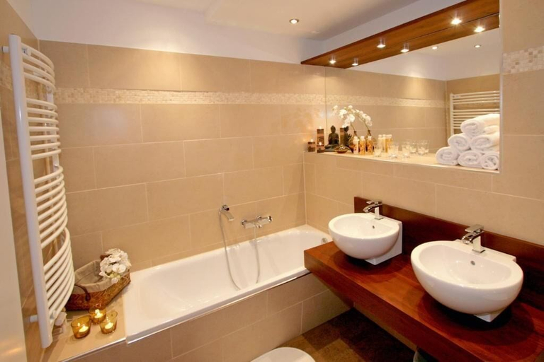 Bathroom 5, Hotel Dampfmuhle NV I Moers, Wesel