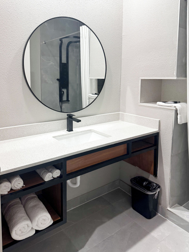 Bathroom 2, Crystal Inn - NorthWest - 290, Houston