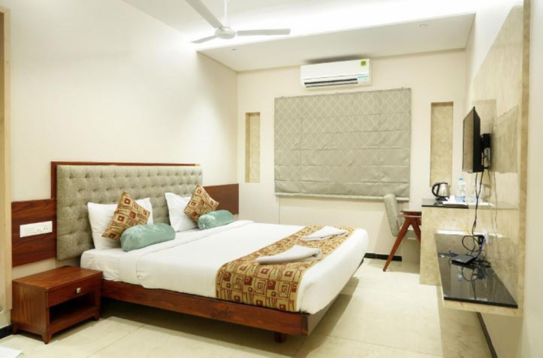 Bedroom, HOTEL LUMBINIS GRAND, Gulbarga