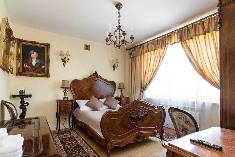 Bedroom 3, At the Fountain Apartment, Warsaw