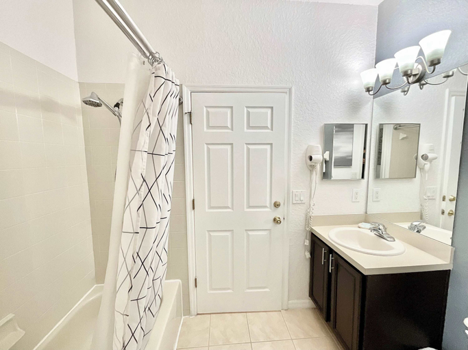Bathroom 3, Mickeys Oasis At Regal Palms, Polk