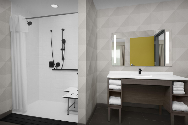 Bathroom 3, Home2 Suites By Hilton Sevierville, Sevier
